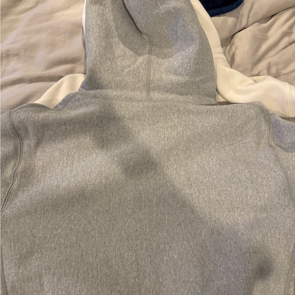 Supreme Heather Gray Hoodie with Red Tag - Picture 3 of 3